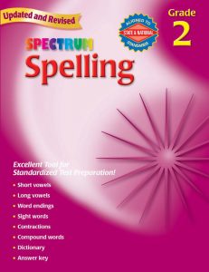 Rich Results on Google's SERP when searching for 'Spectrum Spelling Workbook 2'