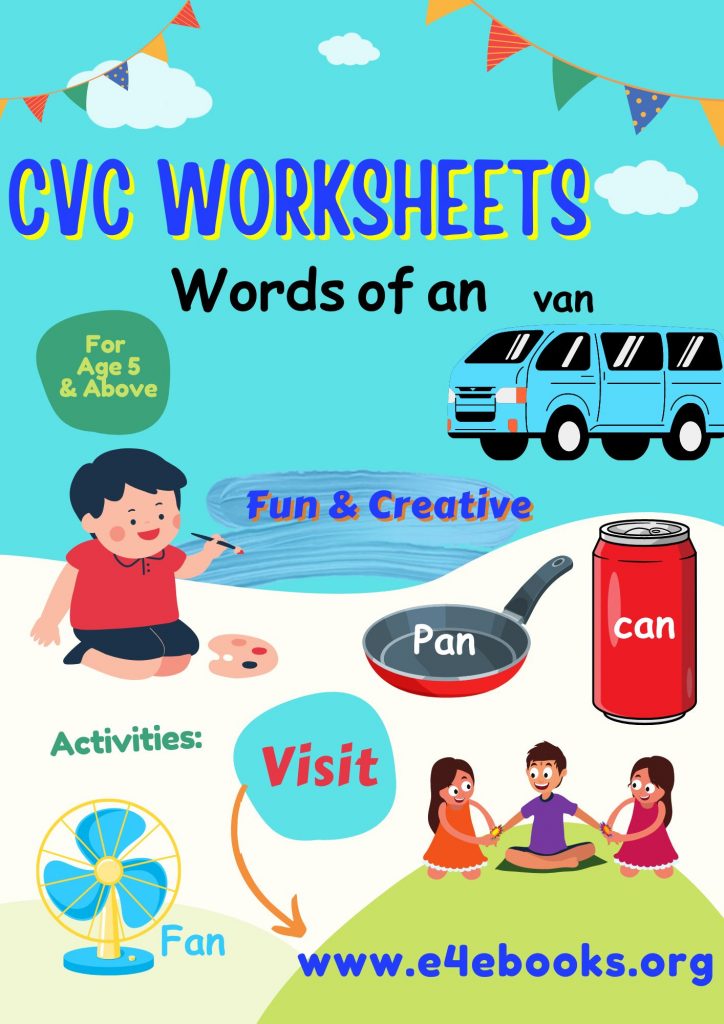 Rich Results on Google's SERP when searching for 'CVC Worksheets, Words of 'an''