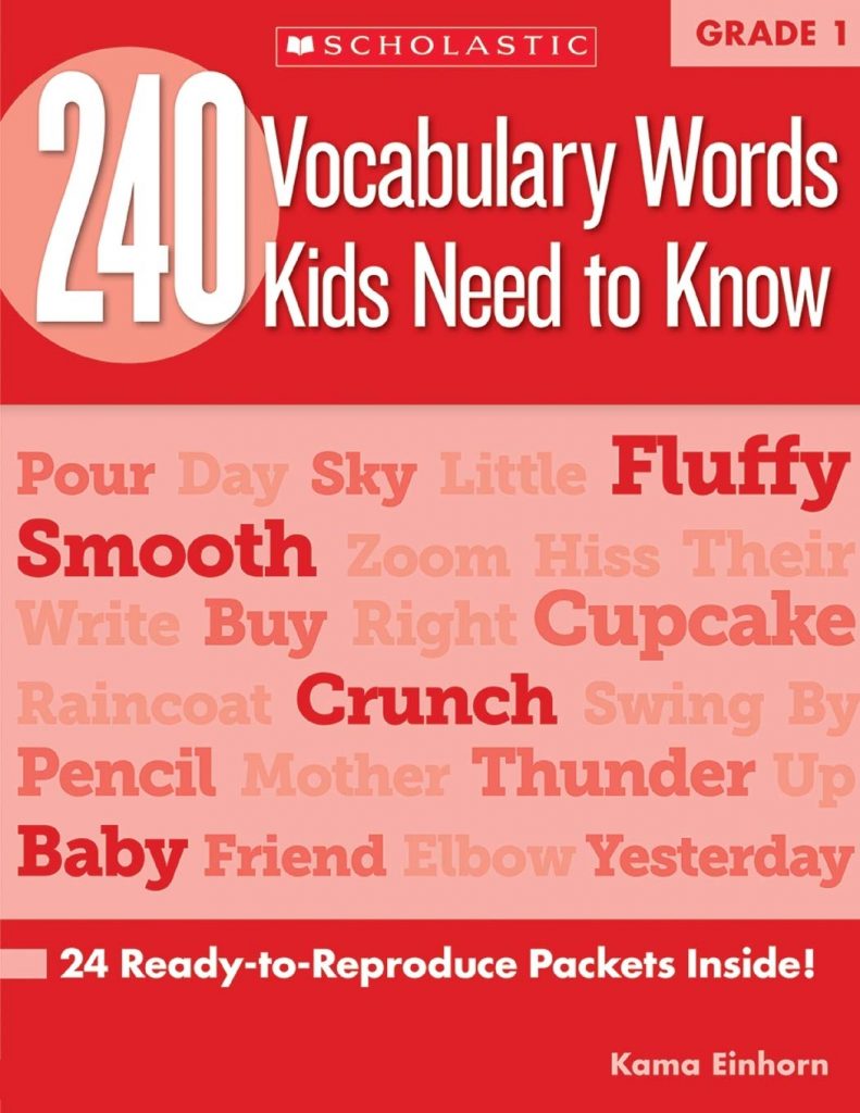 Rich Results on Google's SERP when searching for '240 Vocabulary Words Kids Need to Know Book 1'