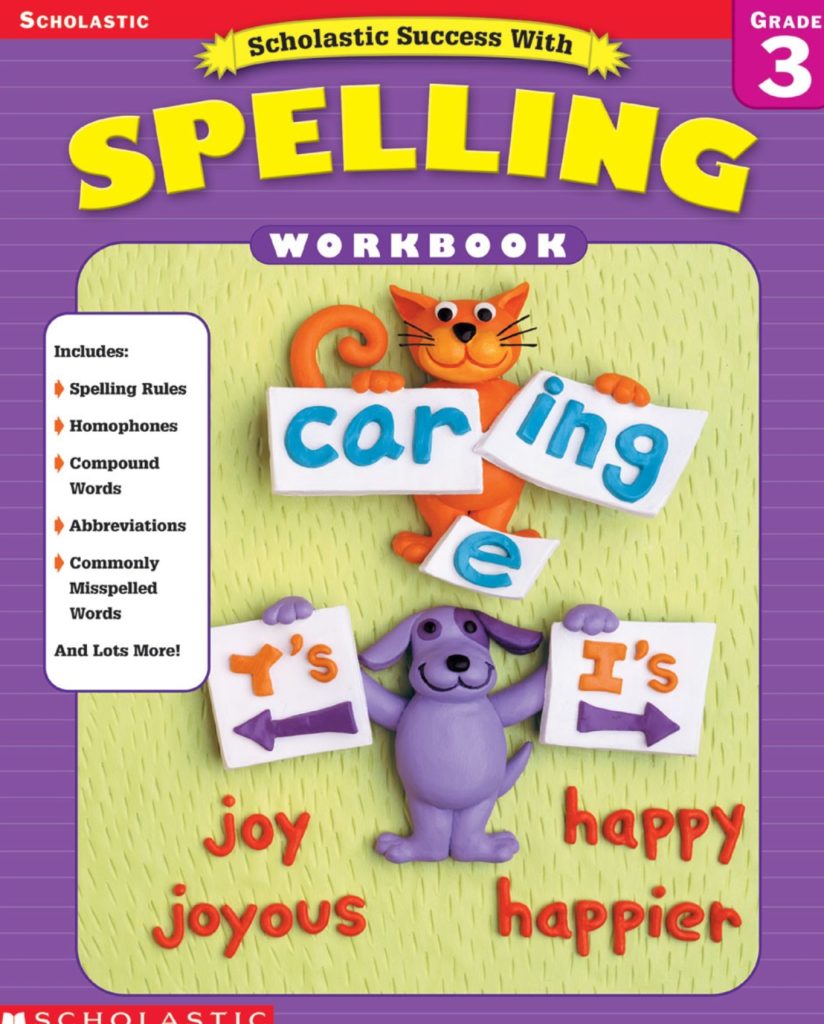 Rich Results on Google's SERP when searching for 'Scholastic Success With Spelling Workbook 3'