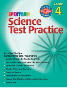 Rich Results on Google's SERP when searching for 'Spectrum Science Test Practice Workbook 4'